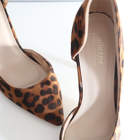Catherine Malandrino Cheetah Print Heels - Picture 2 of 4